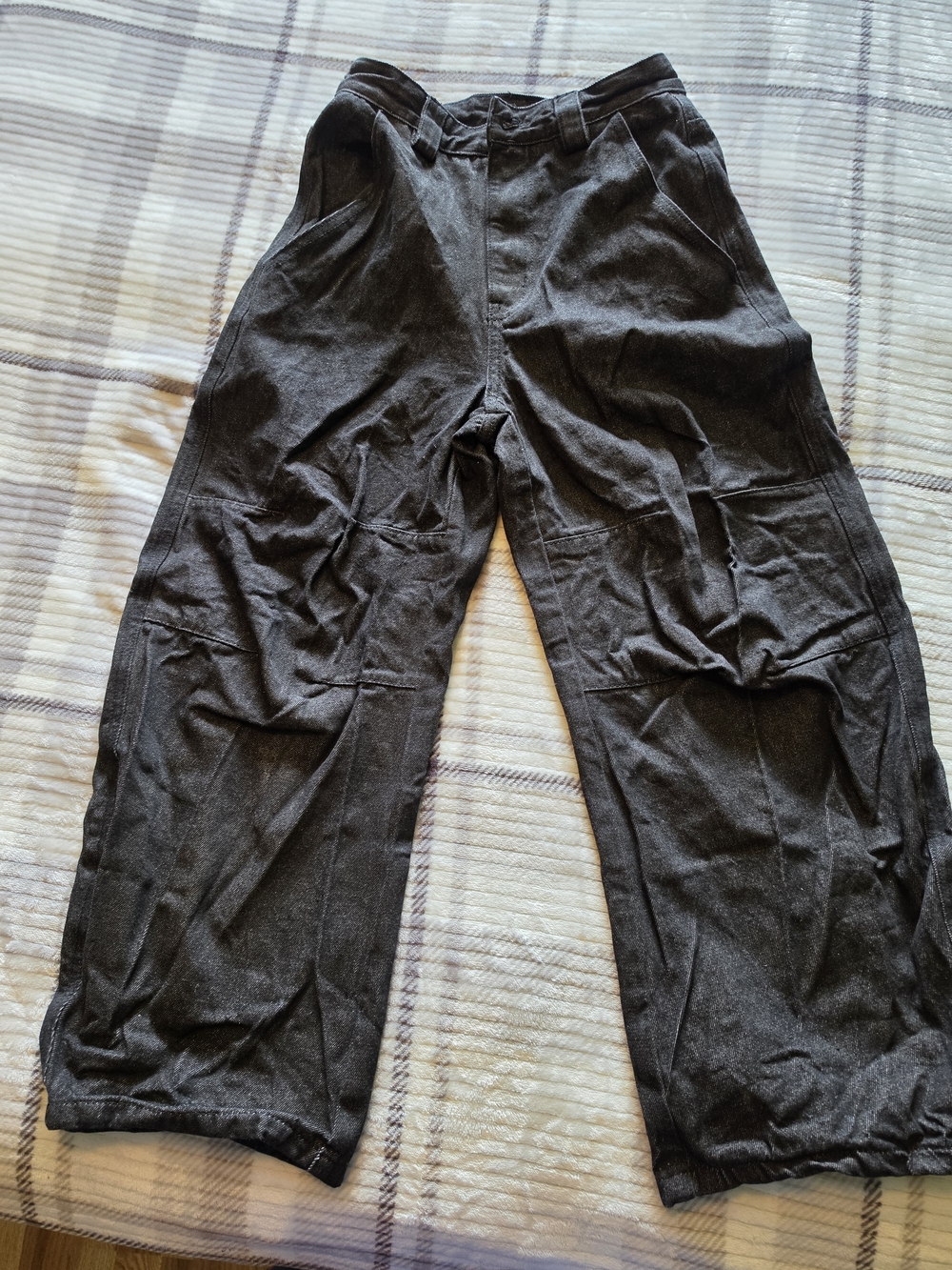 Women's Black Oversized Jeans